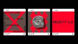 Countdown to mass extinction for Museum Ladin: exhibition design - graphic design